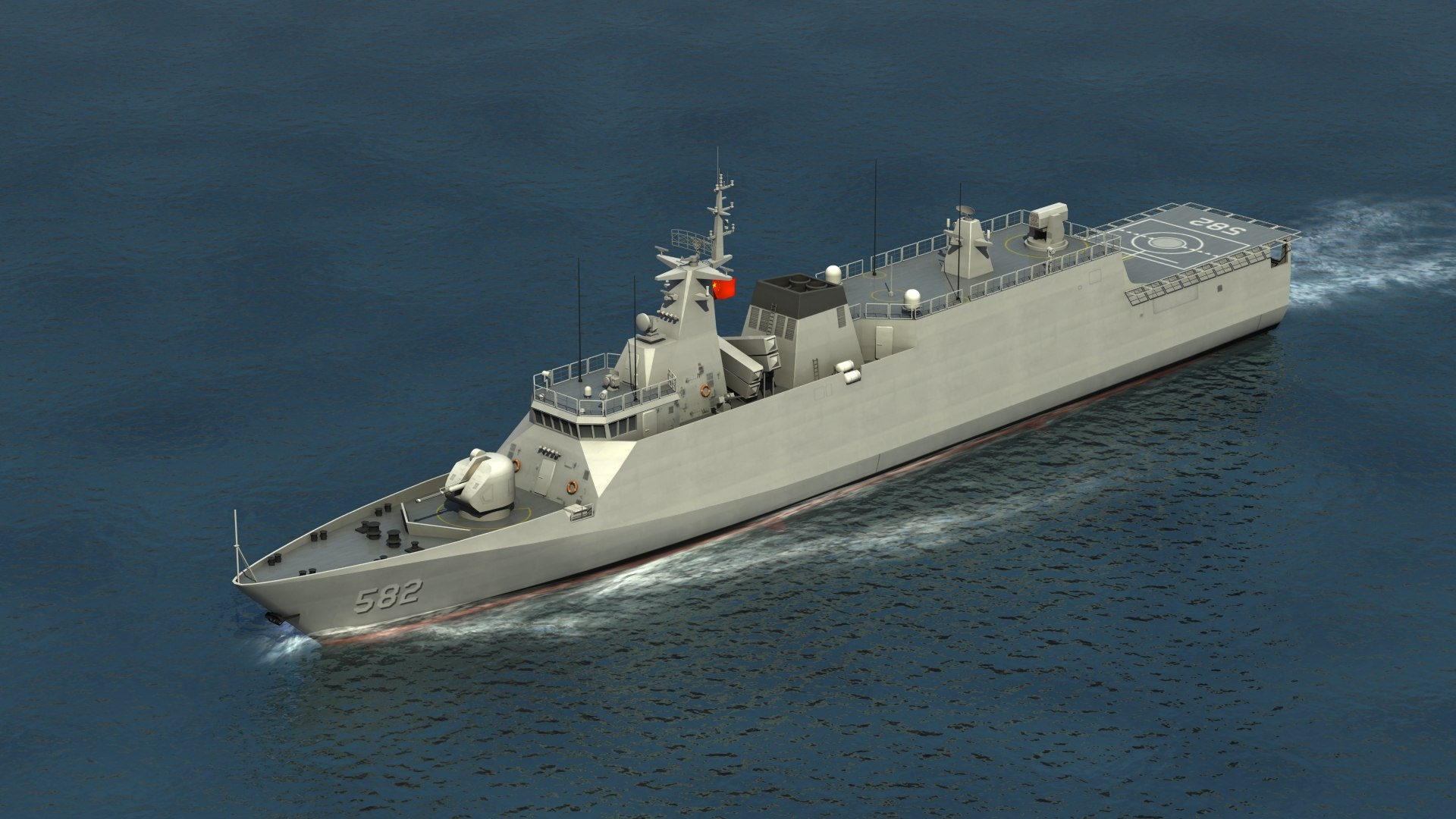 3D Model Type056 Jiangdao Corvette - TurboSquid 1581296