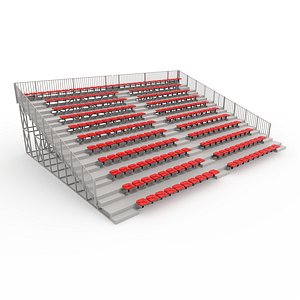3D Bleachers 23