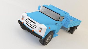 truck damaged obj