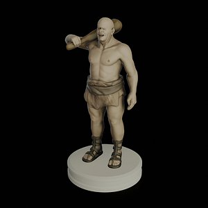 3D model cyclops homer