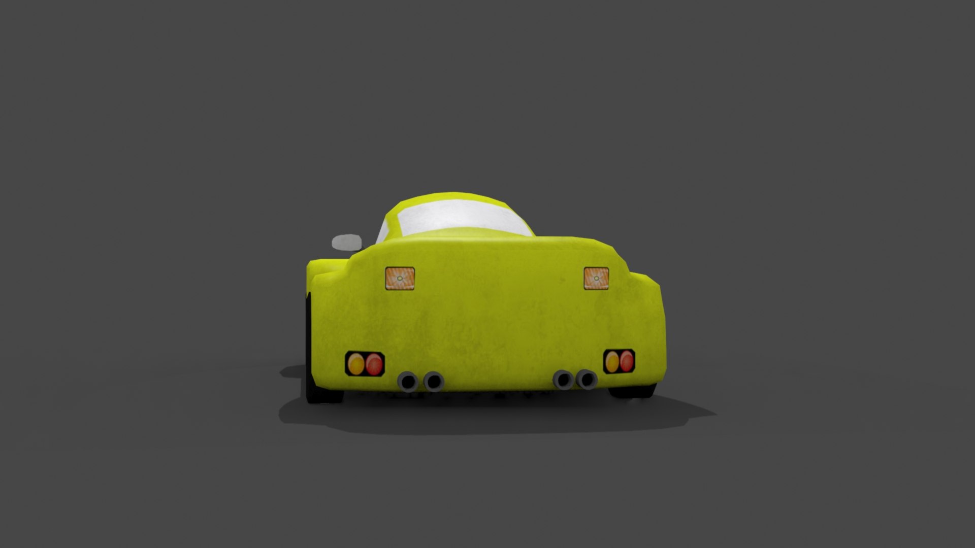 Cartoon Racing Car V1 3D - TurboSquid 2235831