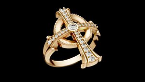 Cross ring model