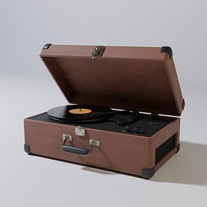 record player 3D model