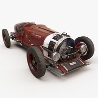Fictitious 1930s Roadster race car