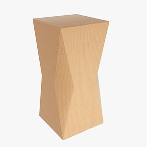 3D packaging beveled box