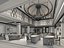 3D model Casino Interior 01