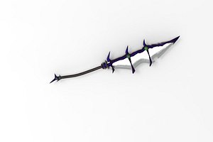 3D yugioh-dark paladin sword model