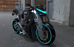 3D moto model