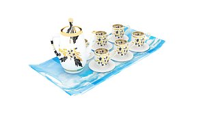 3D Tea Set