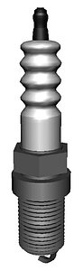 3D spark plug