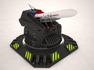 3ds max turret
