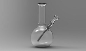 Glass Bong 3D Model