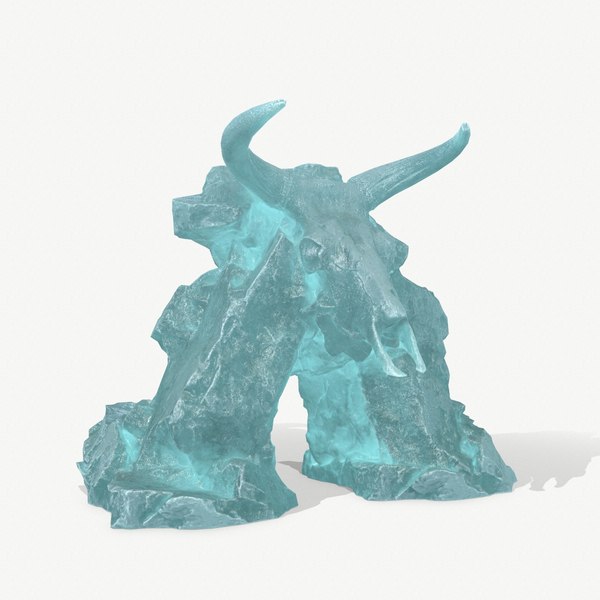 ice skull gate 3D model