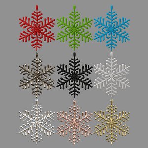 ice-star pendant collection model