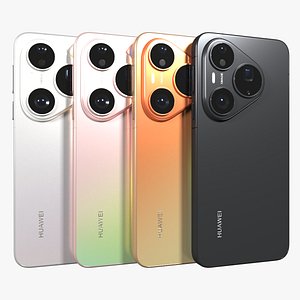 Huawei Pura 90s Pro All Color 3D model