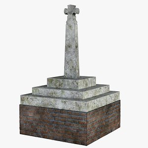 Memorials tombstone 3D model