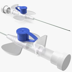 injection needle syringe 3D model