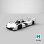 Porsche 963 LMDh Hypercar Season 2023 White Mockup