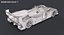 Porsche 963 LMDh Hypercar Season 2023 White Mockup