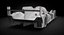 Porsche 963 LMDh Hypercar Season 2023 White Mockup