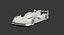 Porsche 963 LMDh Hypercar Season 2023 White Mockup