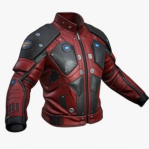 Sci-Fi Jacket P01 3D model