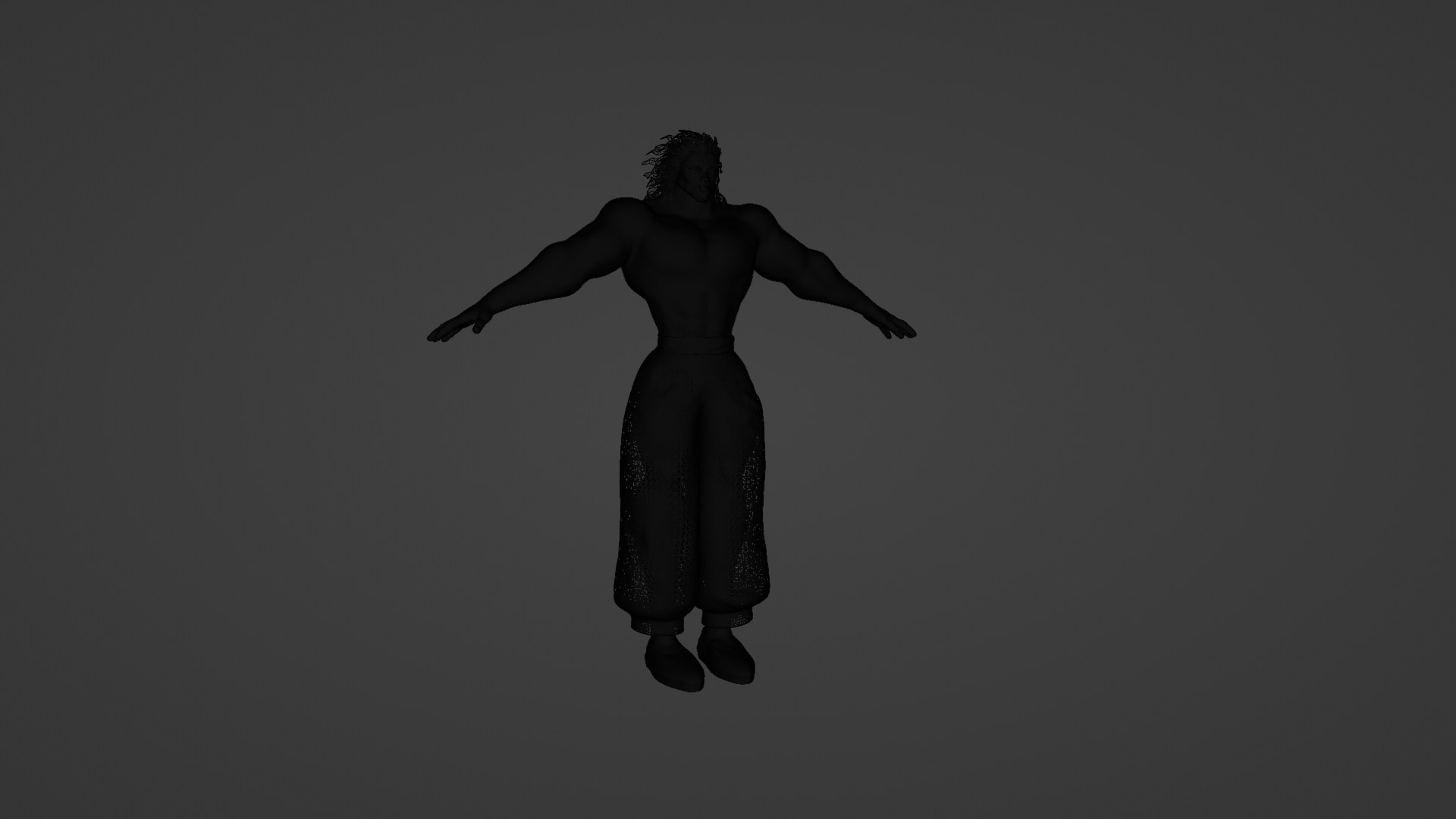 Yujiro Hanma - Rigged Full Body Face 3D Model - TurboSquid 2111632