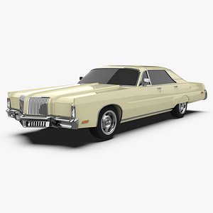 Chrysler New Yorker 1978 Car 3D Model