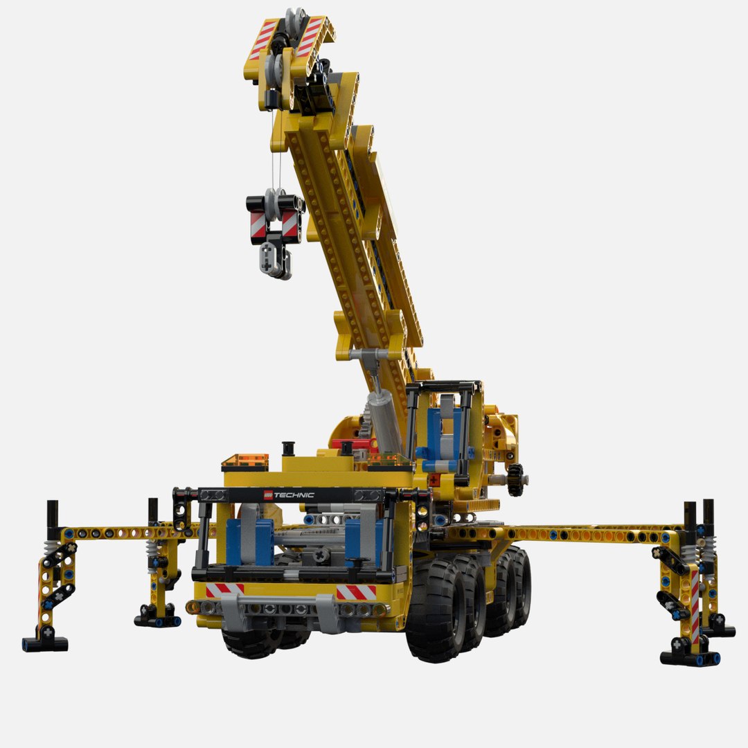 3d Lego Technic Mobile Crane Model, 57% OFF