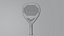 Padel - Raquette Sport Paddle - BullPadel Hack ltd edition VR AR low-poly modèle 3d