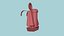 Mochila SciFi J09 Roja - Diseño de personajes de moda