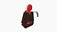 Mochila SciFi J09 Roja - Diseño de personajes de moda