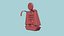 Mochila SciFi J09 Roja - Diseño de personajes de moda