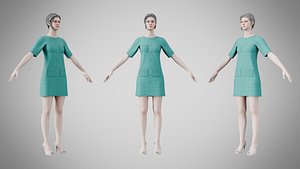 Dress 46 Dark Cyan