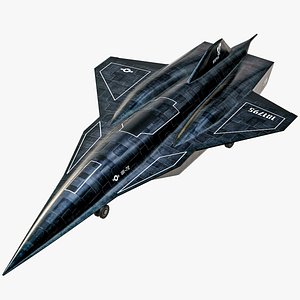 3D Lockheed SR-72 Hypersonic Unmanned Plane PBR