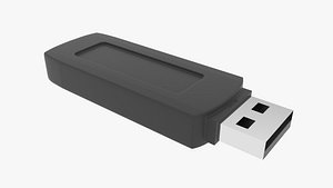 3D flash drive model