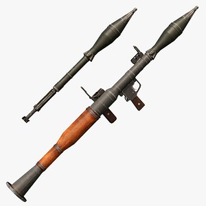 3D RPG-7 model