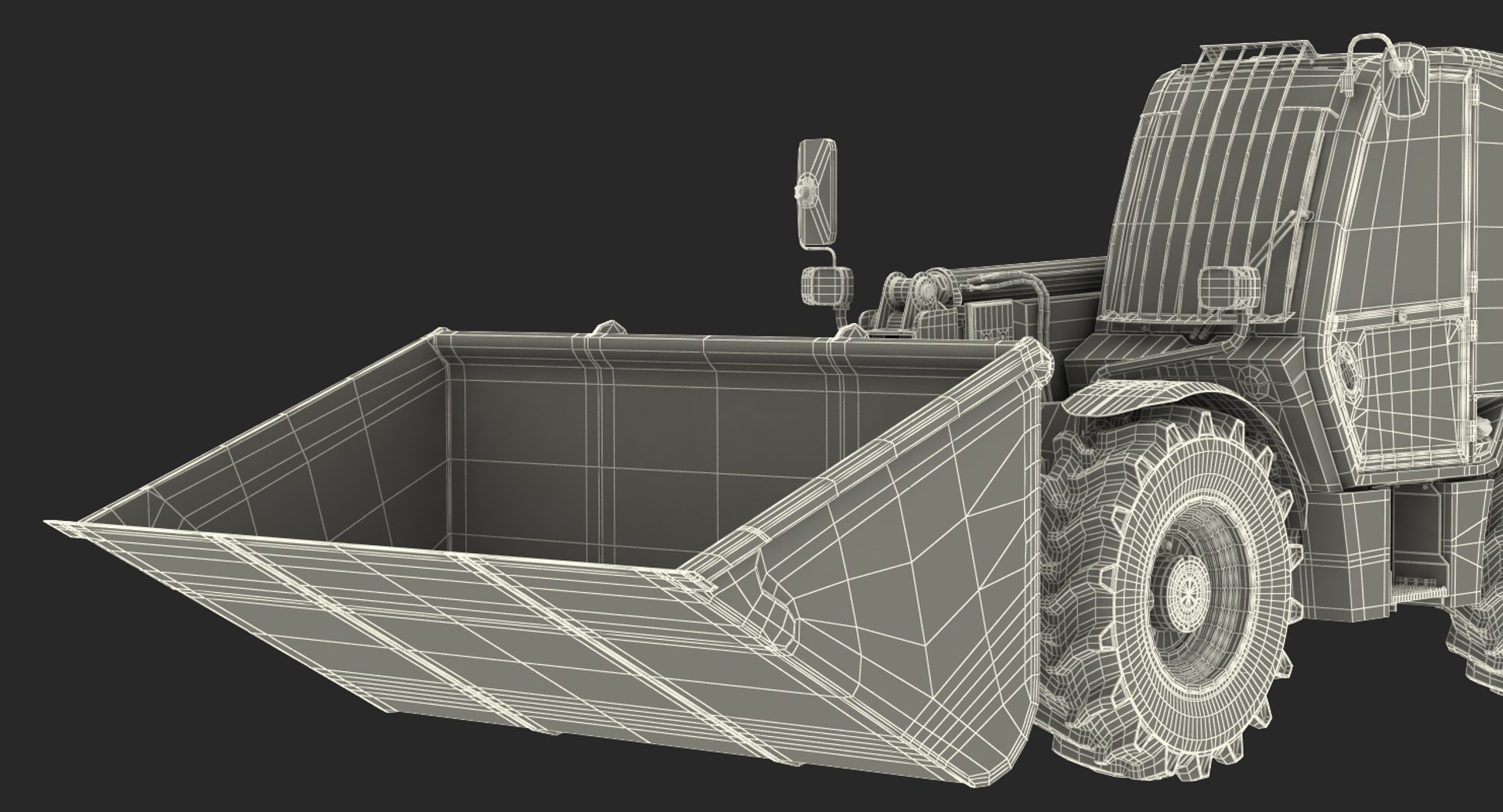 3D model telehandler forklift scoop bucket https://p.turbosquid.com/ts-thumb/qQ/FAW4XG/NpDadprD/telehandlerforkliftscoopbucketjcb5353dsmodel032/jpg/1558996558/1920x1080/fit_q87/013406fb01a771b2581acf09df6233a571caf8c2/telehandlerforkliftscoopbucketjcb5353dsmodel032.jpg