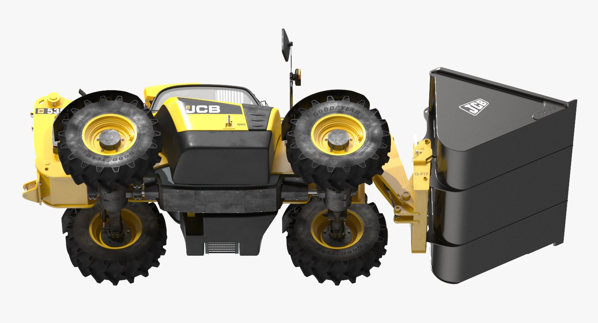 3D model telehandler forklift scoop bucket https://p.turbosquid.com/ts-thumb/qQ/FAW4XG/voLEqFAj/telehandlerforkliftscoopbucketjcb5353dsmodel022/jpg/1558996525/1920x1080/fit_q87/dcccf75d09477dbe9ed468f17092436bfd94a87f/telehandlerforkliftscoopbucketjcb5353dsmodel022.jpg
