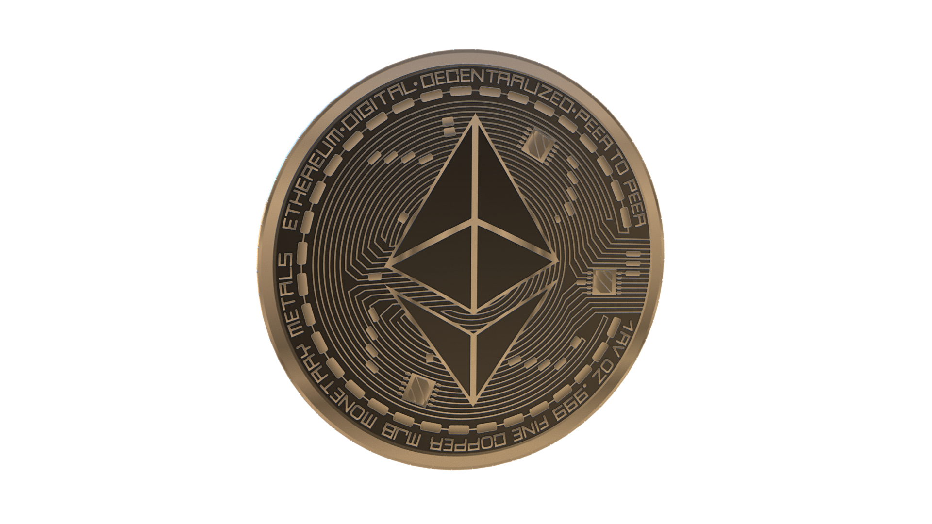 ETHEREUM BIT COIN Model - TurboSquid 1888070