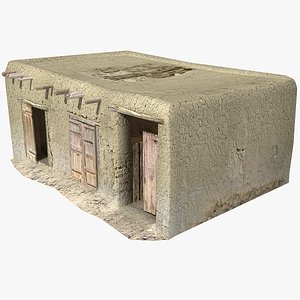 afghan house 20 3d model