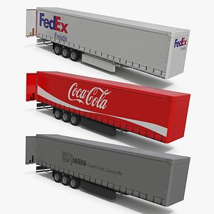 Transporter Trucks Collection 2 model