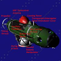 DSRV 1 Mystic Rescue Sub