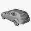 opel astra 2005 3d model