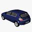 opel astra 2005 3d model