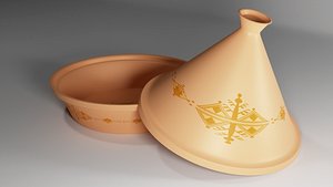 3D Tunisian Tajine model