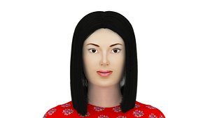 rigged asian chinese  woman