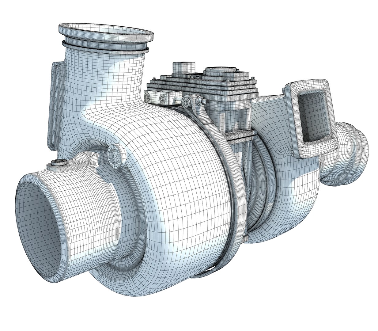 Engine turbo 3D - TurboSquid 1174671