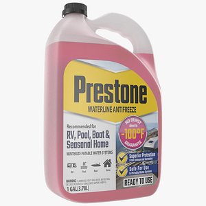 Waterline Antifreeze Prestone in Plastic Canister model