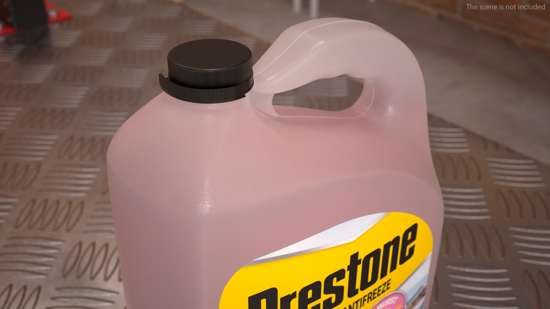 Waterline Antifreeze Prestone In Plastic Canister Model TurboSquid